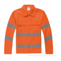 Poly-cotton Long sleeve safety clothing